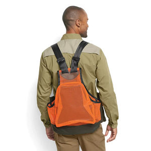 Gilet de <span class=keywords><strong>chasse</strong></span> en toile cirée pour la pêche à la mouche, multi-poches, sans manches - Product Image 5