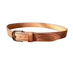 Cinturón de Cuero Puro Vintage para Hombre BS INTERNATIONAL, Hebilla de Acero Inoxidable, Ecológico, Duradero, Impermeable, 3.8CM de Ancho, 138CM de Largo - Product Image 6