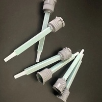 MB06-16 1 1 Vert C Résine époxy liquide Colle Mélangeur Statique Buse 50ml Matériau PP+POM Certifié RoHS