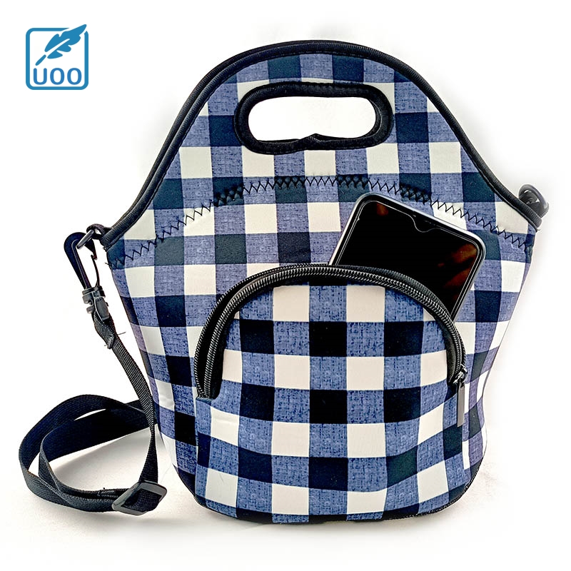 UOO OEM рождественские сумочки для конфет, сумки для ланча, товары для рождественской вечеринки, рождественский подарок, неопреновый пакет