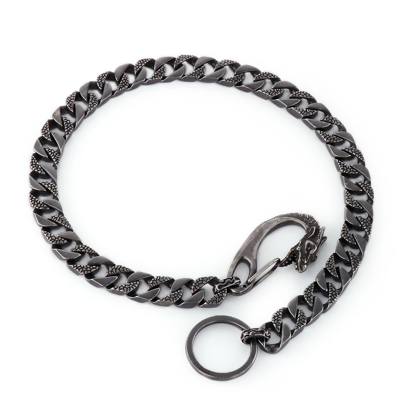 Цепочка KALEN Мужская плетеная, бижутерия из нержавеющей стали 316L в стиле хип-хоп, высокого качества