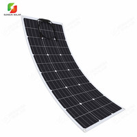 100W ETFE Flexibles Solarpanel-Set mit Solarladegerät Alles-in-Einem Gebrauchsfertig für Familien-Outdoor-Camping Mobile Energielösung