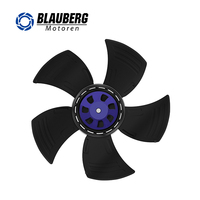 Kipas Aksial Blauberg 230V 350mm 210W EC dengan Baling-baling Plastik, Proteksi IP55, Garansi 2 Tahun, Pemasangan di Langit-langit untuk Peralatan Ventilasi