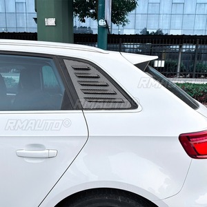 Car Rear Triangle <b>Window</b> Shark Cheek Trim For Audi A3 S3 8V hatchback 2014-2020 Rear Side <b>Vent</b> <b>Window</b> Trim Cover Car Accessories - Product Image 6