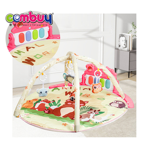 Enfant en bas âge Fitness Gym coton électronique sport hochet pédale musicale Piano jouet bébé ramper tapis pour pique-nique - Product Image 1