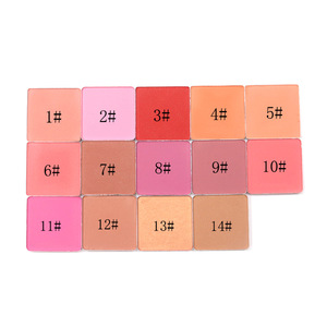 All'ingrosso vivace roseo rosso fard Palette doppio-prendere pigmento alto opaco e rugiada guancia fard 5g polvere minerale per il viso - Product Image 4