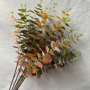 Ramas de <span class=keywords><strong>eucalipto</strong></span> Redondas de Plástico decorativas para el hogar, hojas artificiales de árbol, dinero, YOPIN-1157 - Product Image 2