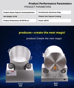 Mezclador Automático <span class=keywords><strong>de</strong></span> Recubrimiento para Polvo <span class=keywords><strong>de</strong></span> <span class=keywords><strong>Palomitas</strong></span> <span class=keywords><strong>de</strong></span> Maíz |   Máquina para Sazonar Aperitivos <span class=keywords><strong>en</strong></span> Vasos - Product Image 2