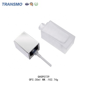 Flacon pompe en verre de 30 ml pour fond de teint, flacon pompe en verre personnalisé pour lotion, flacon vide en verre pour huile essentielle de 30 ml - Product Image 3