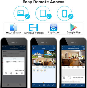 Bộ Hệ Thống CCTV NVR 8 + 8 8CH 4K POE Đầy Đủ Màu Sắc Bán Chạy 8 Chiếc Camera POE IP Dome Và Đạn 5MP Tầm Nhìn 7/24 Nhiều Màu - Product Image 6