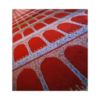 Tapis de prière mural à motifs, nouvelle conception, fabriqué en Chine, pour mosquées et salles de prière musulmanes, idéal pour les sols de mosquées et d'églises - Vente chaude