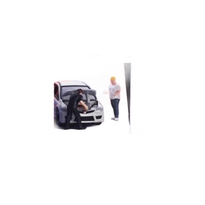 Figura in scala 1:64 di un meccanico per un'auto modello, accessori per officina, figura di operatore da 0 kg - Product Image 4