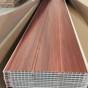 <span class=keywords><strong>Plafon</strong></span> Stretch Techo PVC Panel de pared con líneas doradas UPVC Panel de techo Mármol PVC Panel - Product Image 2