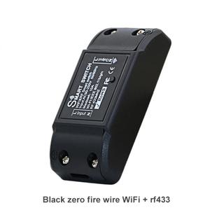 Cuộc sống thông minh Wifi ngắt mạch 433Mhz AC 90-250V đơn ngắt mạch RF/Wifi + RF mini điều khiển kép chuyển đổi thông minh bán buôn - Product Image 2