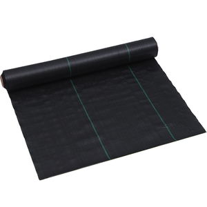 Tapis de contrôle des adventices en PP durable avec découpe professionnelle en rouleau <span class=keywords><strong>pour</strong></span> l'agriculture des vergers et des arbres fruitiers, certifié CE - Product Image 1