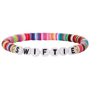 Commercio all'ingrosso di 2024 perle di argilla polimerica personalizzato bracciale gioielli nome personalizzato lettera braccialetto di amicizia per le donne - Product Image 6