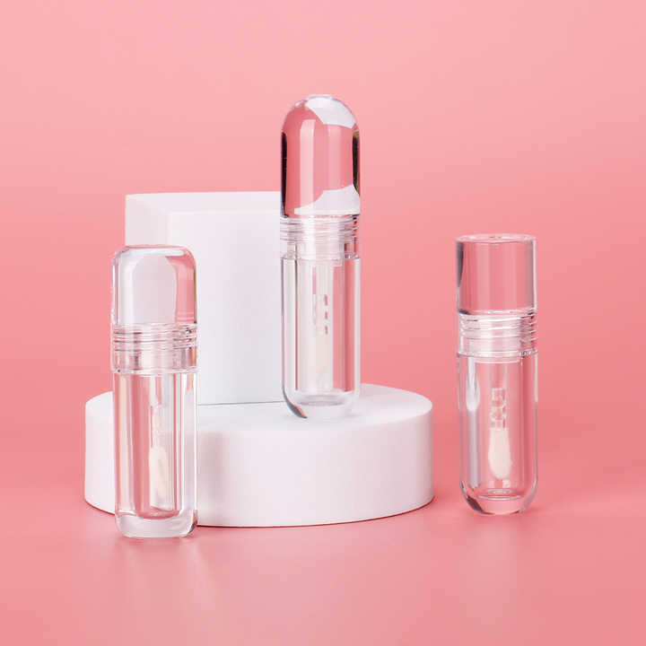 OMI factory PETG 3.5ML lipgloss tubes recyclable lip gloss tubes clear