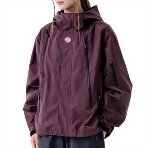 Chaqueta de invierno para mujer, talla grande, impermeable, cortavientos, cálida, transpirable, para esquí, montaña, senderismo, chaquetas de nailon personalizadas. - Product Image 1