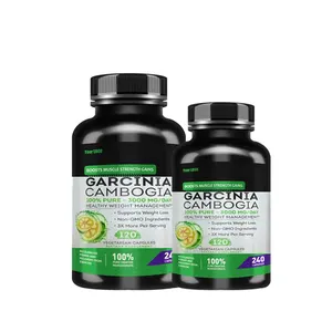 OEM के प्राकृतिक स्लिम गोलियों Garcinia Cambogia कैप्सूल वजन घटाने HCA स्लिमिंग कैप्सूल