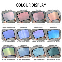 Película de Tinte para Ventanas de Auto Camaleón PET de Alta Calidad, UV99 Anti UV, Antienvejecimiento, Aislamiento Térmico de Larga Duración IRR