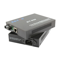 Fast Ethernet Fiber Optic Ethernet <strong>Converter</strong> 10/100/1000M SMF BiDi Transceiver Fiber to RJ45 Internal Power Supply