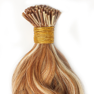 顶级质量双绘制原始俄罗斯人发25g U/K/Itips自然波I尖头发延伸人发 - Product Image 2