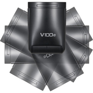 Linterna Redonda V100 C/<span class=keywords><strong>n</strong></span>/s/<span class=keywords><strong>o</strong></span>/<span class=keywords><strong>p</strong></span> con Baterí<span class=keywords><strong>a</strong></span>, Linterna Frontal Potente de 100w - Product Image 6
