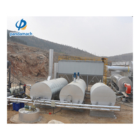 Tangki Penyimpanan Bitumen Vertikal/Horizontal Panda Machinery GL25 30 Ton dengan Pemanas Minyak Termal untuk Teknik Konstruksi