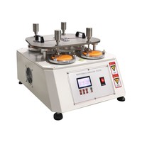 Testeur d'abrasion Martindale, machine de test de résistance à l'usure et au pillage des tissus, ISO12947 ASTM D4966 GB T4802, test des textiles, des tapis et du cuir