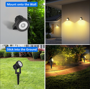 Projecteur solaire LED extérieur 3000K/6000K/RGB, éclairage de jardin, IP65 étanche, alimentation murale, FX-SOSG017, lumière solaire LED FX-SOSG017 - Product Image 4