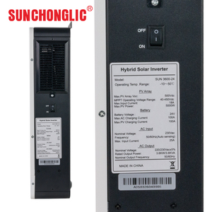 Sistema Solar Híbrido de Alta Calidad para el Hogar, 24V MPPT, Compatible con Iones de Litio, 3600W, SUN-3600-24, Diseño Híbrido Solar, Compatible con Red Eléctrica - Product Image 2