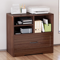 Armoire de classement de bureau moderne personnalisée avec tiroir Armoires de rangement de fichiers de bureau en bois de ferme pour imprimante de format A4 F4 Letter Legal