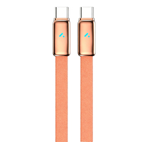 Cable de Carga Rápida Tipo-C a Tipo-C, Carcasa de Aleación de Zinc, 60W 3A 1m-3m PD 3.1 para Auriculares, Computadora y iOS