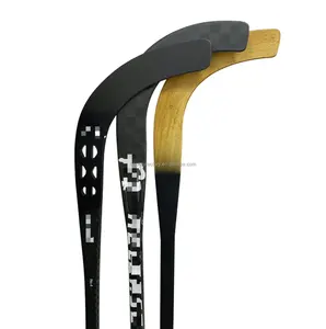 Bâton en fibre de carbone/bois Bandy avec bâton de hockey russe léger