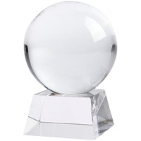 Boule de cristal K9 de grande taille, polie, vierge, de haute qualité, gravée au laser 3D, pour gravure laser, cadeau, événement, YIWU