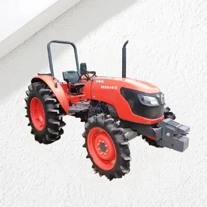 used tractors Kubota M1004K farm wheel tractors 4x4wd agricultural equipment machinery Japanese compact tractors