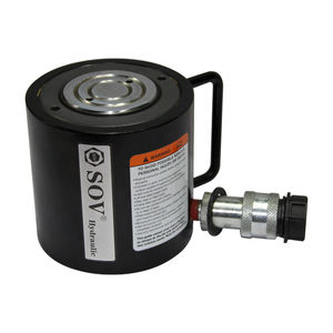 Vérin hydraulique à simple effet de 250 tonnes à faible hauteur pour l'installation et l'entretien d'équipements lourds dans des espaces confinés - Product Image 5
