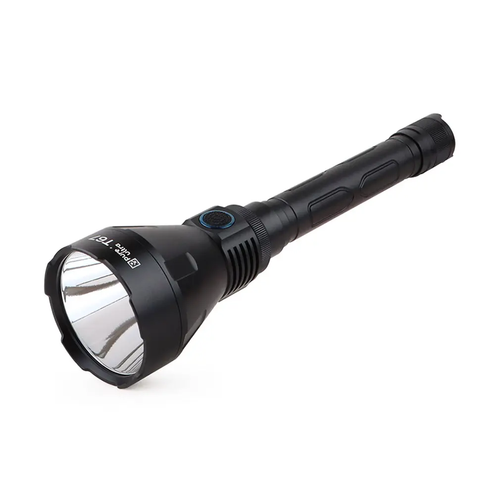 High Lumen 6700lm Super Bright 1.4km Long Range Powerful LED Torch Light T67 Waterproof Rechargeable Tactical Flashlight