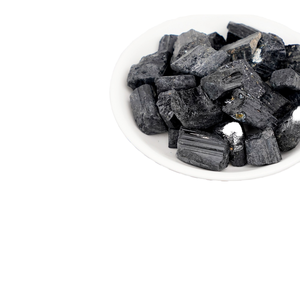 หินคริสตัลทัวร์มาลีนธรรมชาติหยาบสีดำหินดิบบำบัดสำหรับตกแต่งบ้านงานฝีมือคริสตัลอื่นๆ - Product Image 2