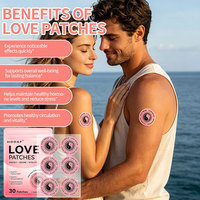 Patchs d'amour à marque privée : Soutien à la libido, nutriments absorbés, avec extrait de Maca et de Damiana