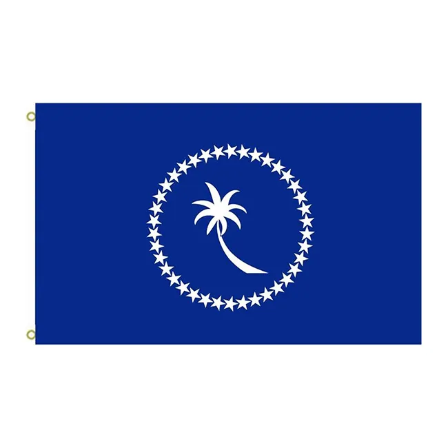 Chuukese-Bandera grande de poliéster, Bandera de estado de 90x150cm, 3x5 pies, para exteriores