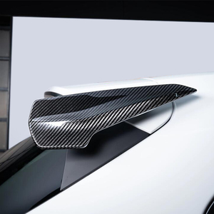 Aile supérieure en fibre de carbone neuve 2019-2025 9Y0 Spoiler fixe décoratif Modification de voiture Amélioration pour <span class=keywords><strong>Cayenne</strong></span> Coupé - Product Image 3