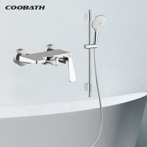 Chuveiro de alta pressão com mangueira para banheiro, chuveiro portátil de alta pressão com economia de água e filtro de alta pressão, de alta qualidade