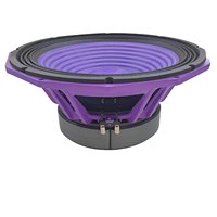 Haut-parleur de subwoofer haute sensibilité de 18 pouces AES 3000W, bobine vocale de 5 pouces, cône en fibre de carbone de 280 mm en ferrite pour DJ, bars et clubs