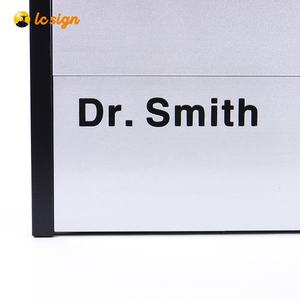 Placa de puerta magnética personalizada para habitación de Hospital, señal de sala de construcción - Product Image 6