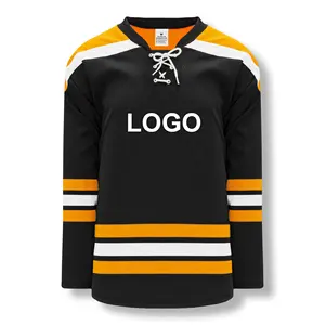 Aanpasbare Made Gesublimeerd Hockey Jersey Praktijk Jerseys League Ijshockey Jerseys