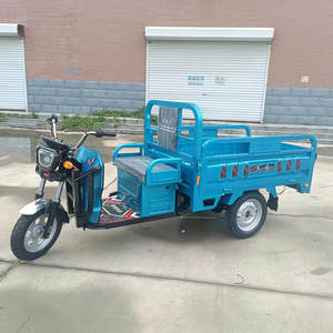 Scooter électrique de transport ouvert motorisé 3 roues camion à <span class=keywords><strong>benne</strong></span> basculante tricycle 1000w batterie - Product Image 6