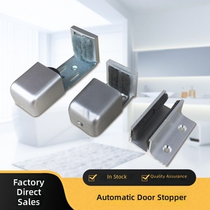 Posicionador automático de puertas y ventanas metálicas, localizador de puertas enmarcadas, tope/<span class=keywords><strong>bloqueador</strong></span> de puerta <span class=keywords><strong>corredera</strong></span> con rodillo de suelo ajustable para mujeres. - Product Image 3