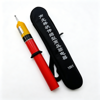 Customized 10kV/20kV/35kV Connected High Voltage Fiberglass Electroscope Tester 5 Sections Insulated for Power Station Equipment