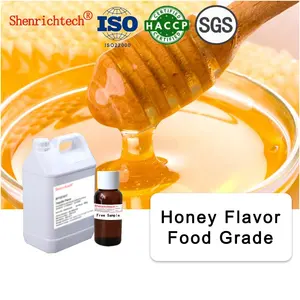 Honey mel Flavor Essence for Syrup Candy Biscuit Drinks making high temperature resistant Liquid sugar flavor Customization